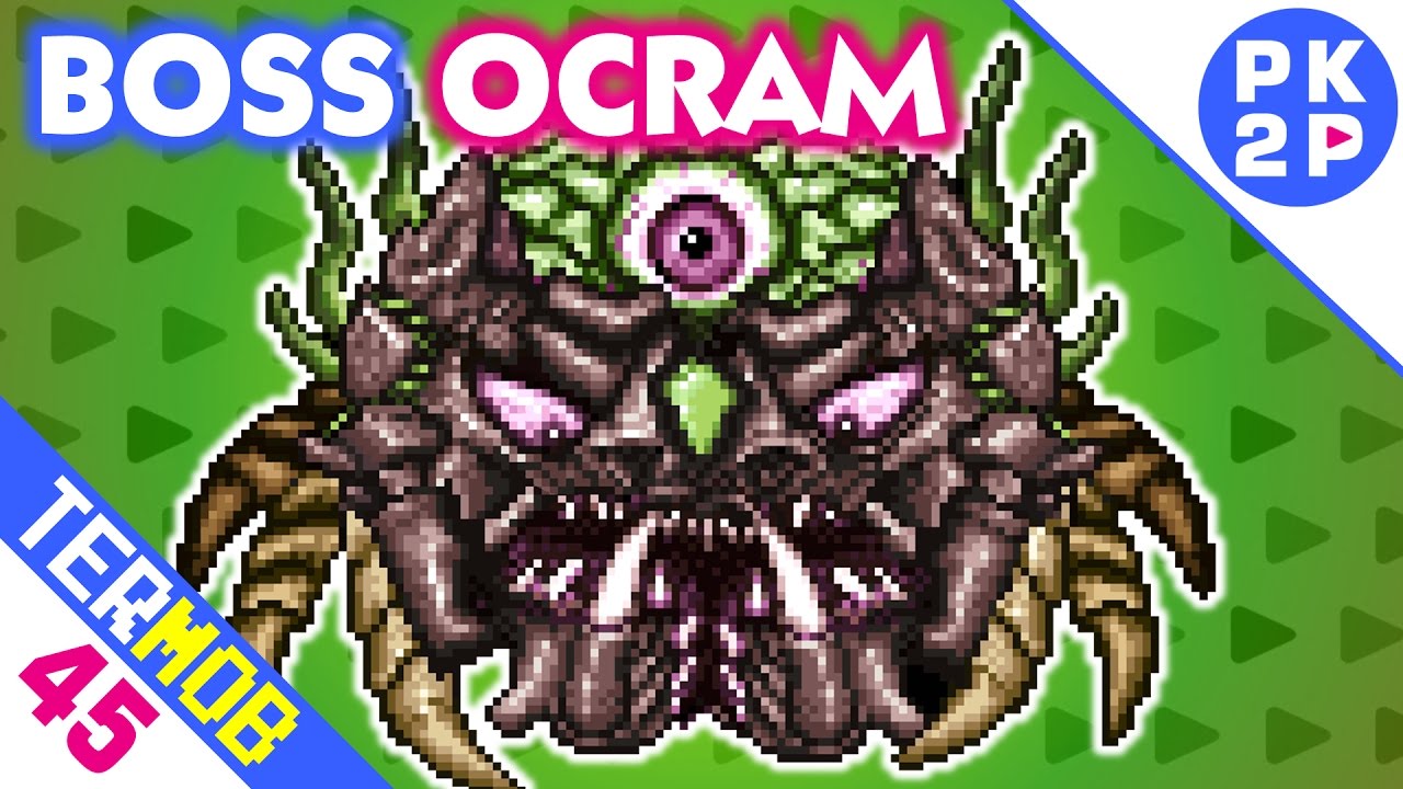 O Boss OCRAM e a Revolta do Lukan! • Terraria Mobile #45