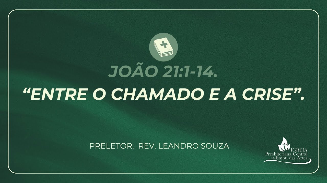 CULTO VESPERTINO - 18h30 | Rev. Leandro Souza | IPCEA