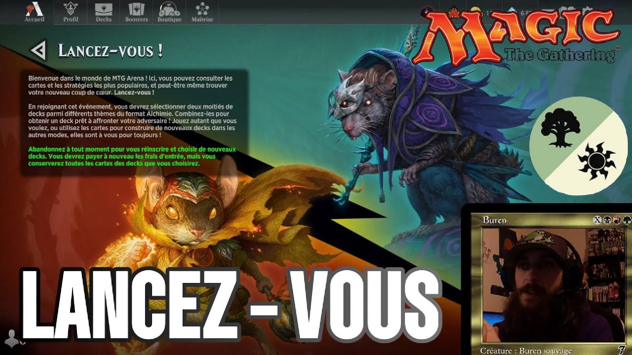 Format lancez-vous sur MTG Arena