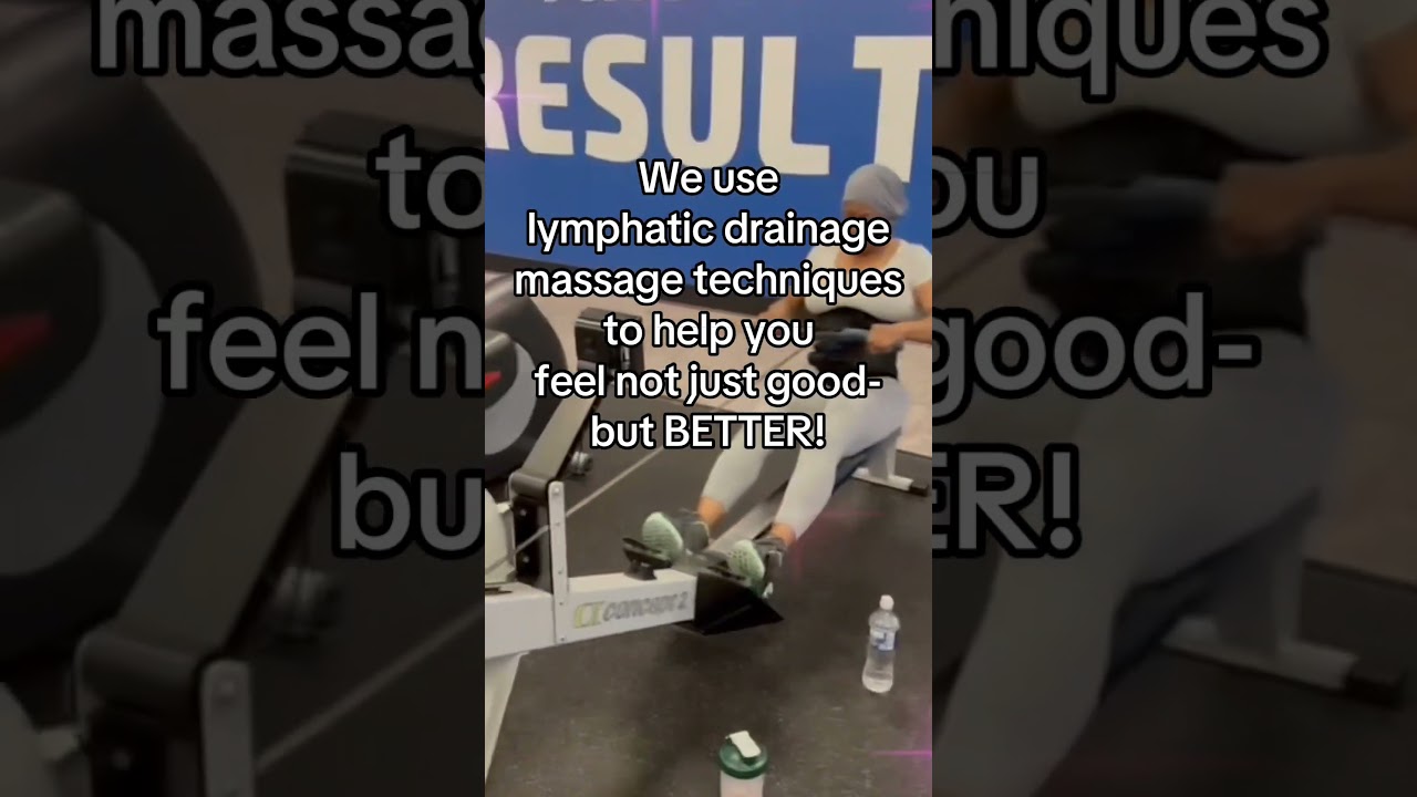 We can help you feel better with lymphatic drainage massage! 