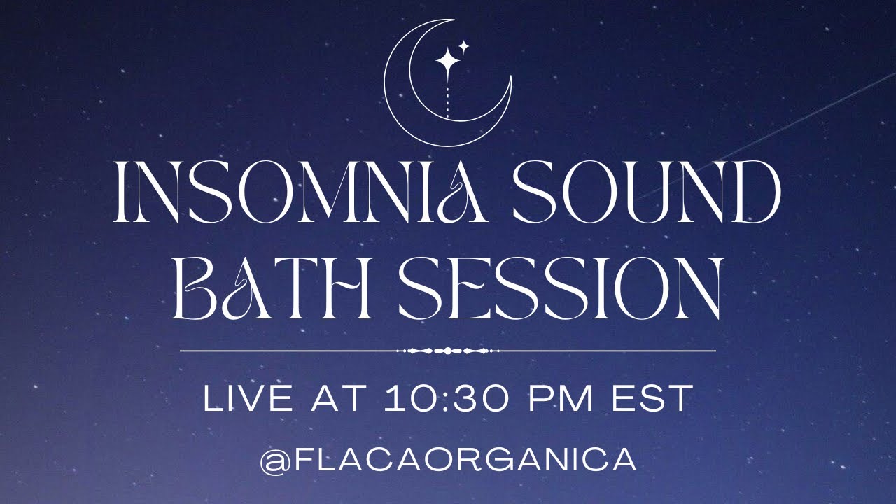 Insomnia sound bath session 🌙 | sound bowl sleep sounds