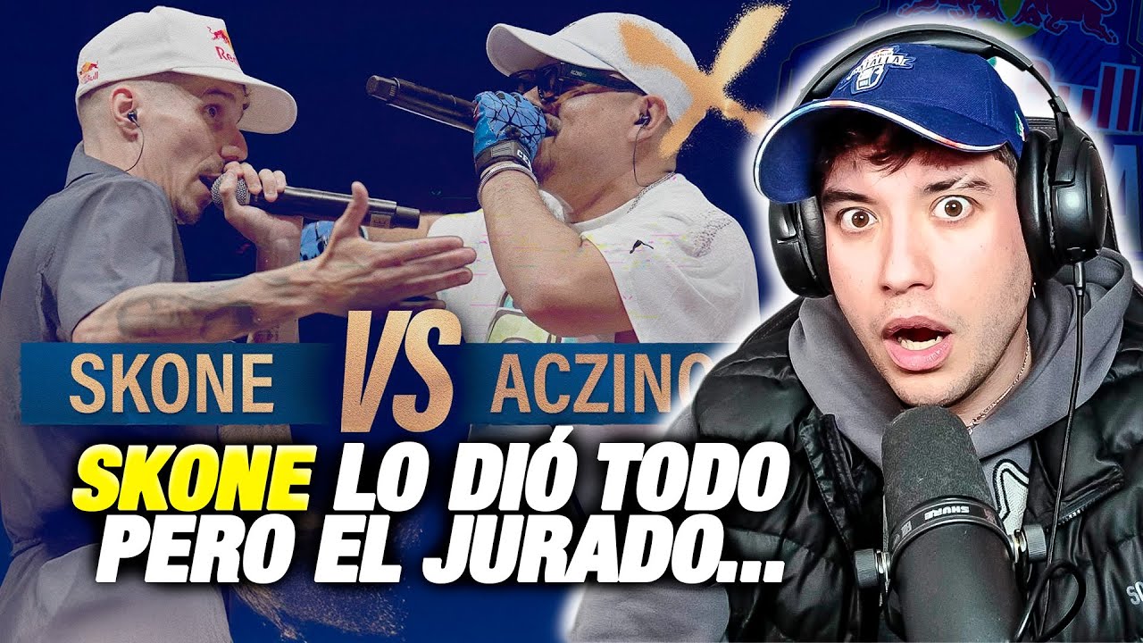 ¿MERECÍA MÁS SKONE? ACZINO Y SKONE SE VEN LAS CARAS EN RB BATALLA 20 AÑOS REACCIÓN KAPO 013