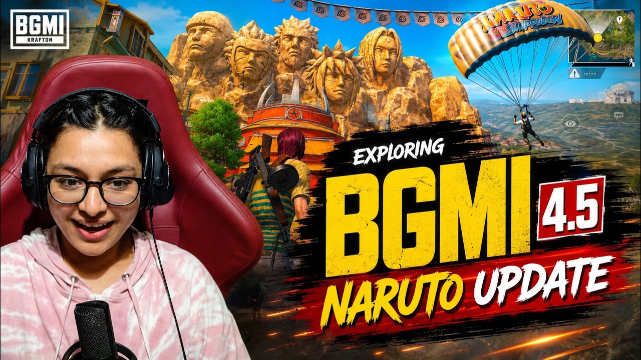 EXPLORING BGMI 4.5 FOR THE FIRST TIME 😱🔥