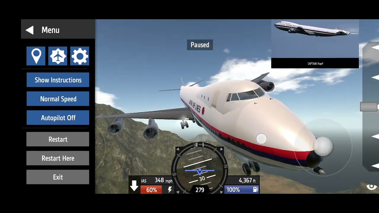 Japan Airlines Flight 123 - Crash Animation (The Memorial Of Flight 123)