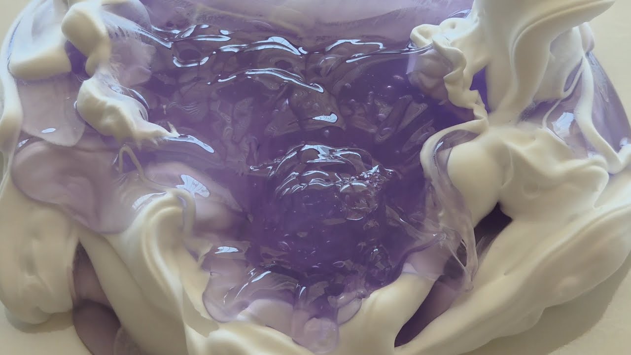 쉐이빙폼 무편집 영상 공유 • 무영공 나눔 • 슬라임 • 투명 액괴