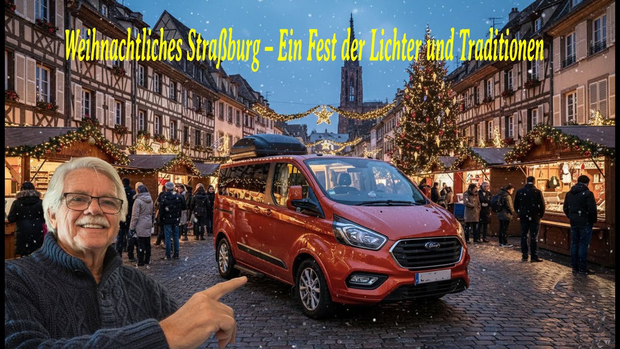 Weihnachtliches Straßburg – Ein Fest der Lichter und Traditionen.