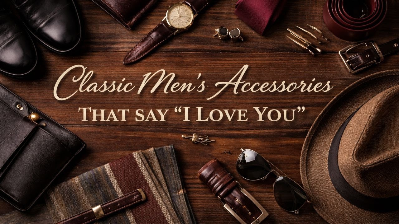 Classic Men’s Accessories That Say “I Love You” Without Saying a Word