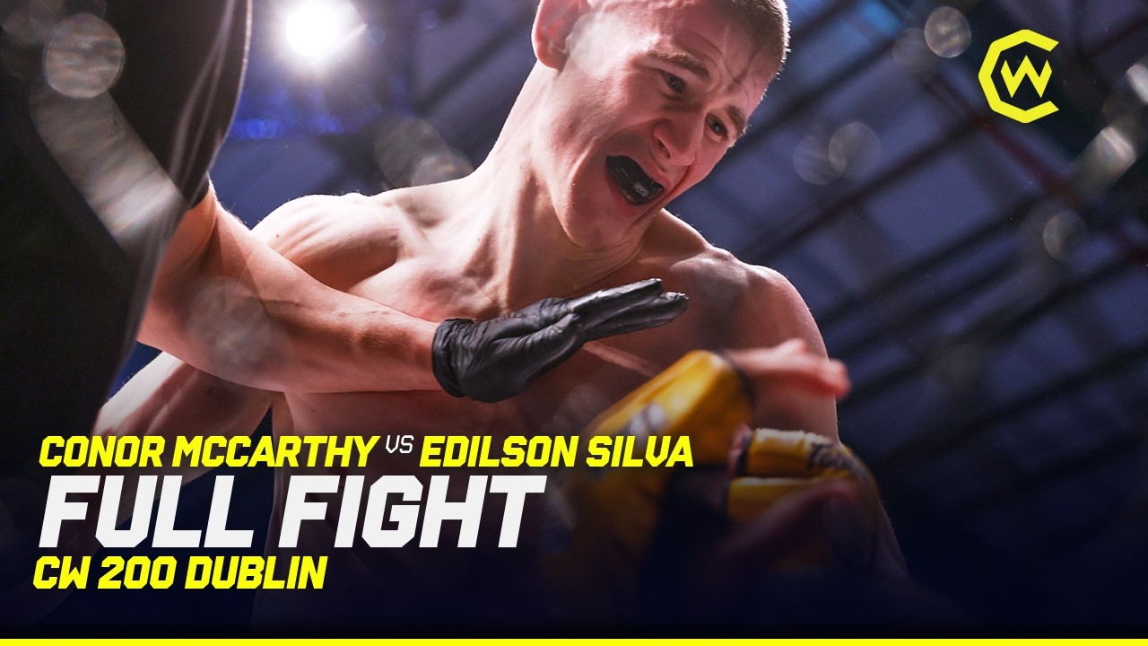 A Fast Finish for A Top Prospect ⚡️ | Conor McCarthy vs. Edilson Silva | CW 200 Dublin FULL FIGHT