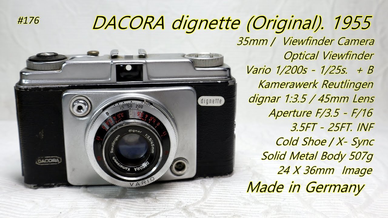 DACORA dignette (Original)  1955
