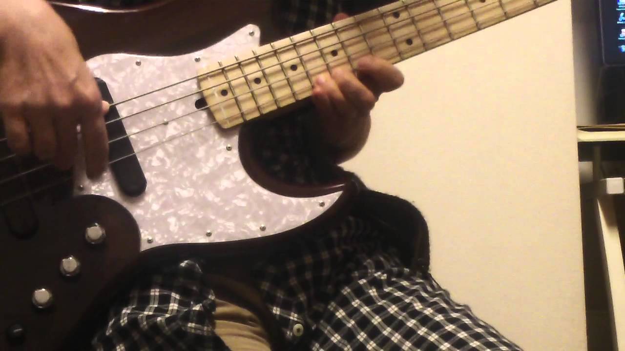 shuffle blues easy bass solo in A