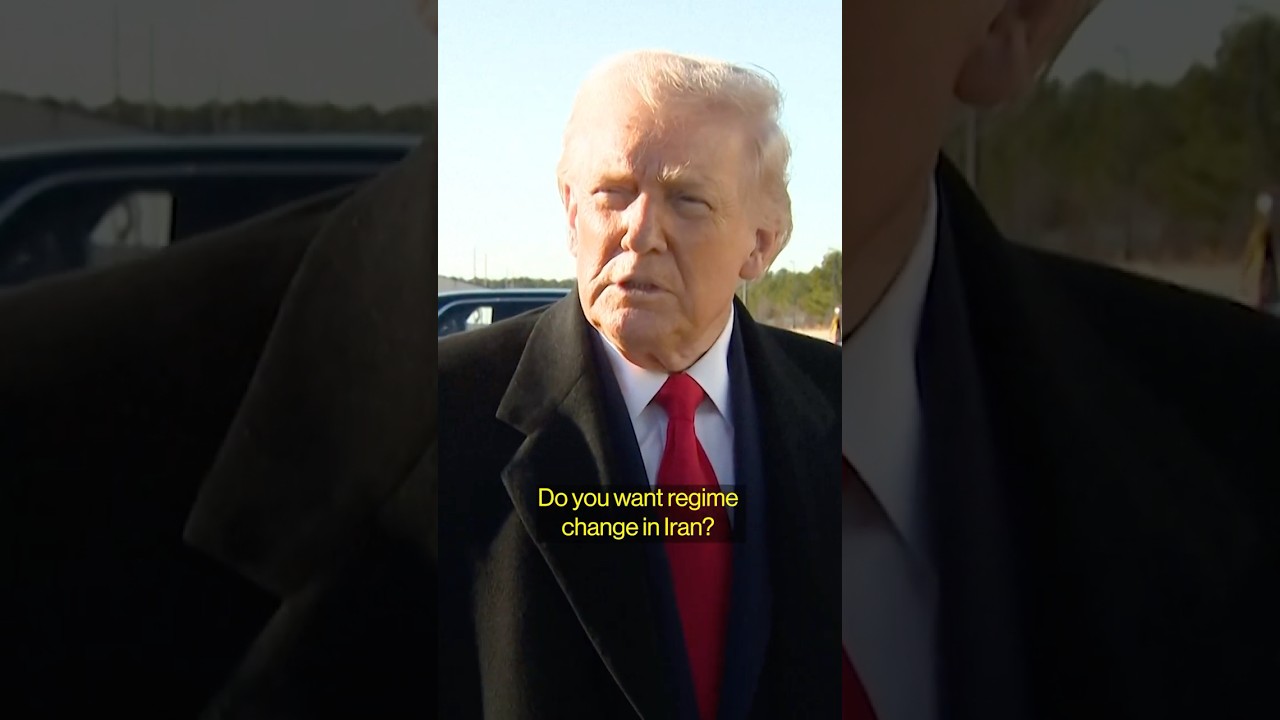 Trump Says Regime Change in Iran &lsquo;Best Thing That Could Happen&rsquo;