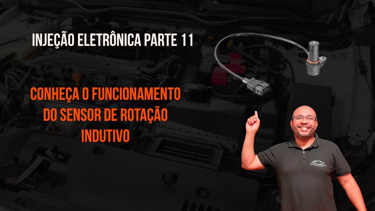 INJEÇÃO ELETRÔNICA PARTE 11 CONHEÇA O SENSOR DE ROTAÇÃO INDUTIVO