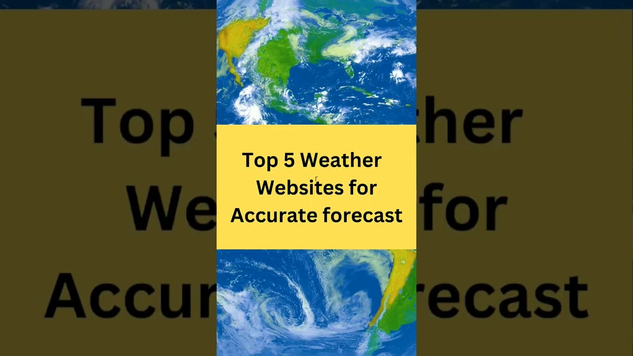 Top 5  Best Weather Websites | Accurate Weather Websites | #shorts