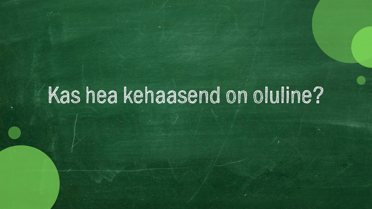 #460 Jelena Sokk - Kas hea kehaasend on oluline?