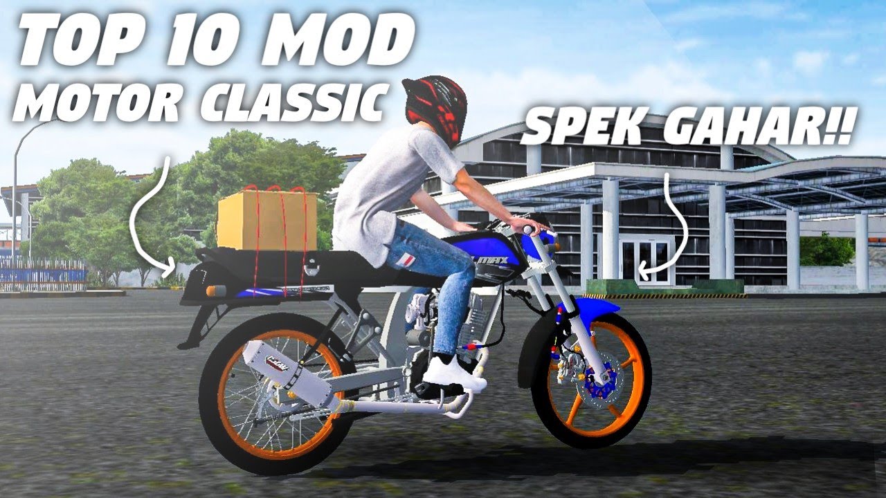 TOP 10 MOD MOTOR CLASSIC SPEK GAHAR!! | MOD BUSSID