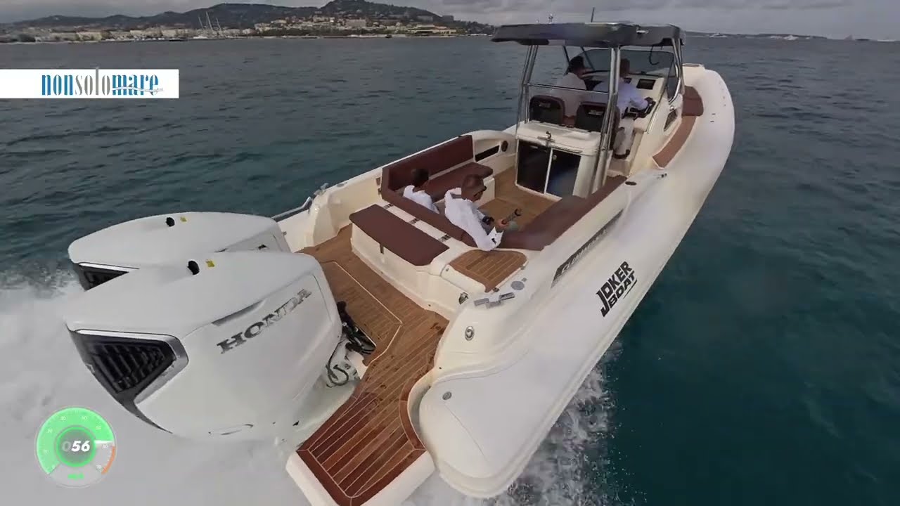 Cannes Yachting Festival - Joker Boat Clubman 35 prova in mare 