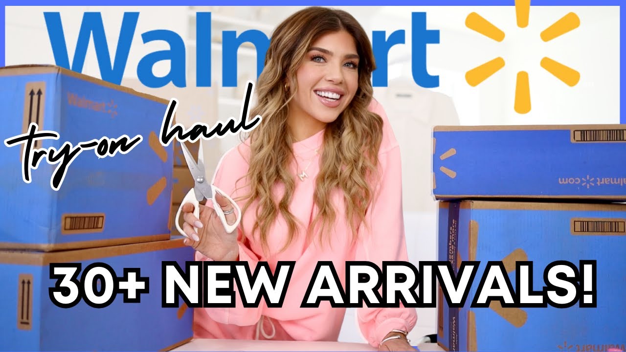 НОВИНКИ WALMART 2024 📦 Более 30 модных находок Walmart! ✨ Примерка Walmart #walmarthaul