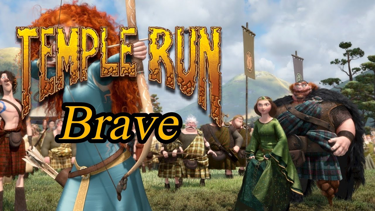 King Fergus in 'Temple Run, Brave' video game