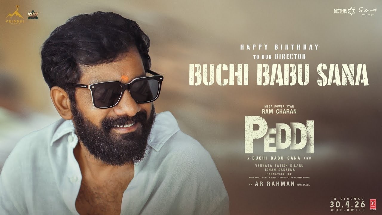 Peddi Director Buchi Babu Sana Birthday Celebrations 🎉 | Ram Charan Movie | Popper Stop Telugu