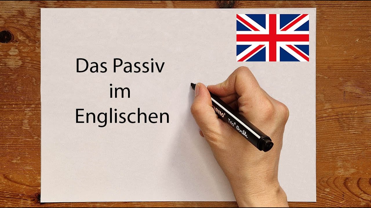 Das Passiv auf Englisch einfach erkl&auml;rt | Wie wird es gebildet?|the passive #englischlernen #english