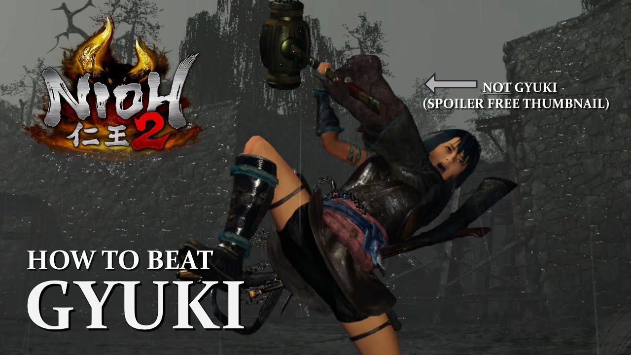 NIOH 2 - How to Beat Gyuki (Easy Strat, No Damage)