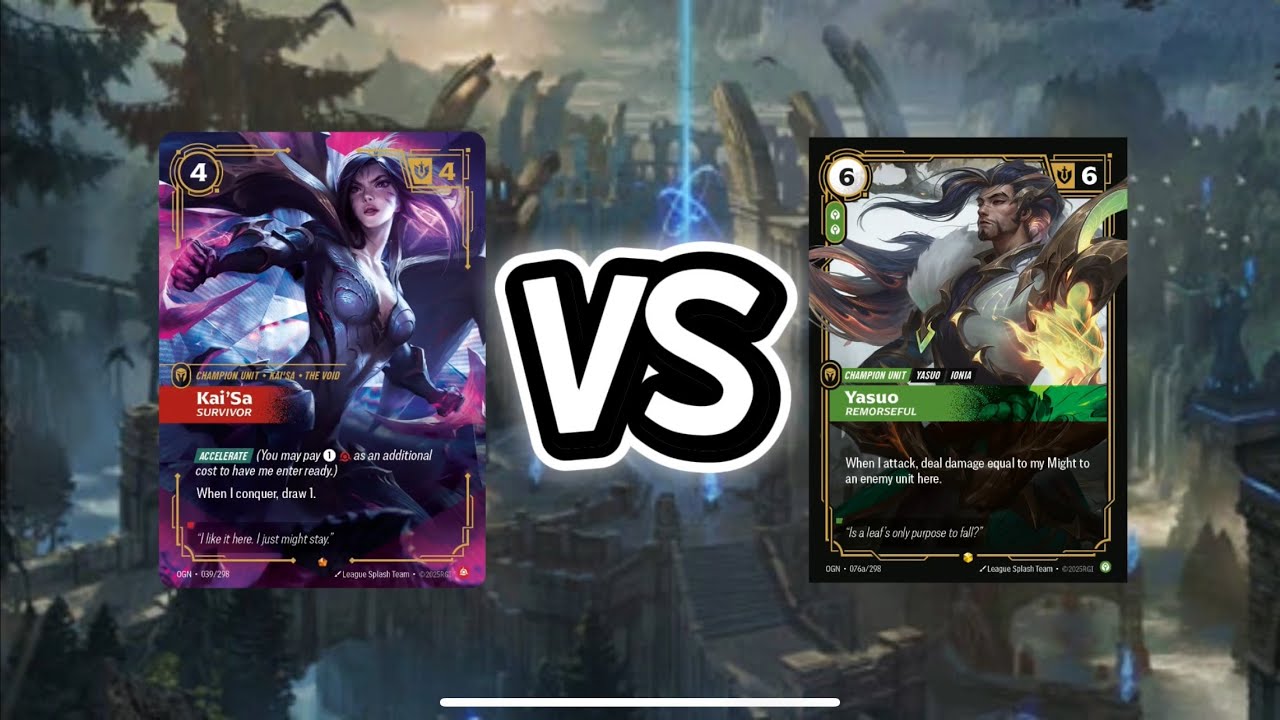 Summoner Skirmish R1 • Kai'sa VS Yasuo