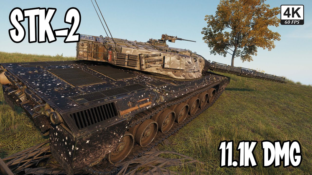 World Of Tanks STK-2  (11.1K Damage) Ace Tanker WOT