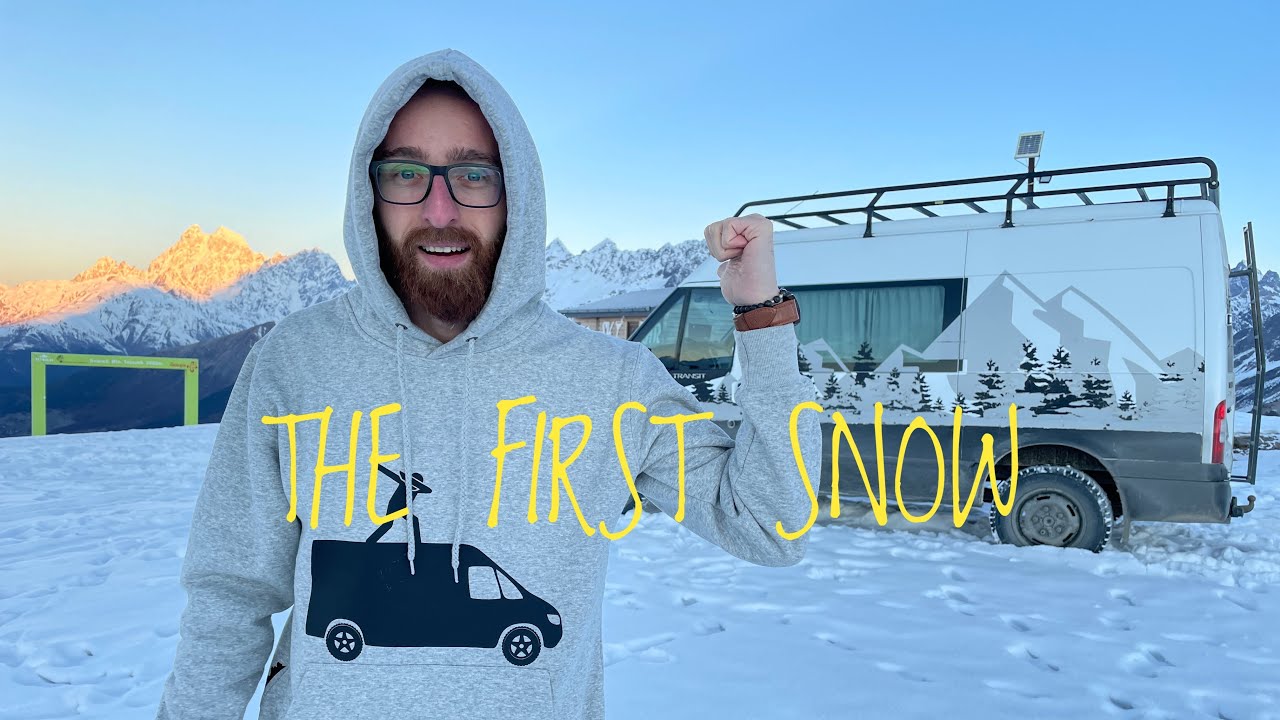 The First Snow of the season in Svaneti, Georgia | Overlanding trip from Kutaisi to Ushguli & Mestia