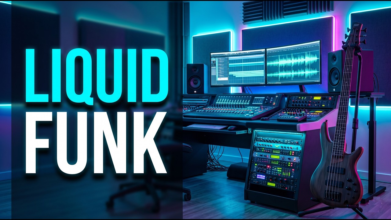 3 Hour Liquid Funk Groove 🎧 Drum & Bass Mix for Focus & Gaming