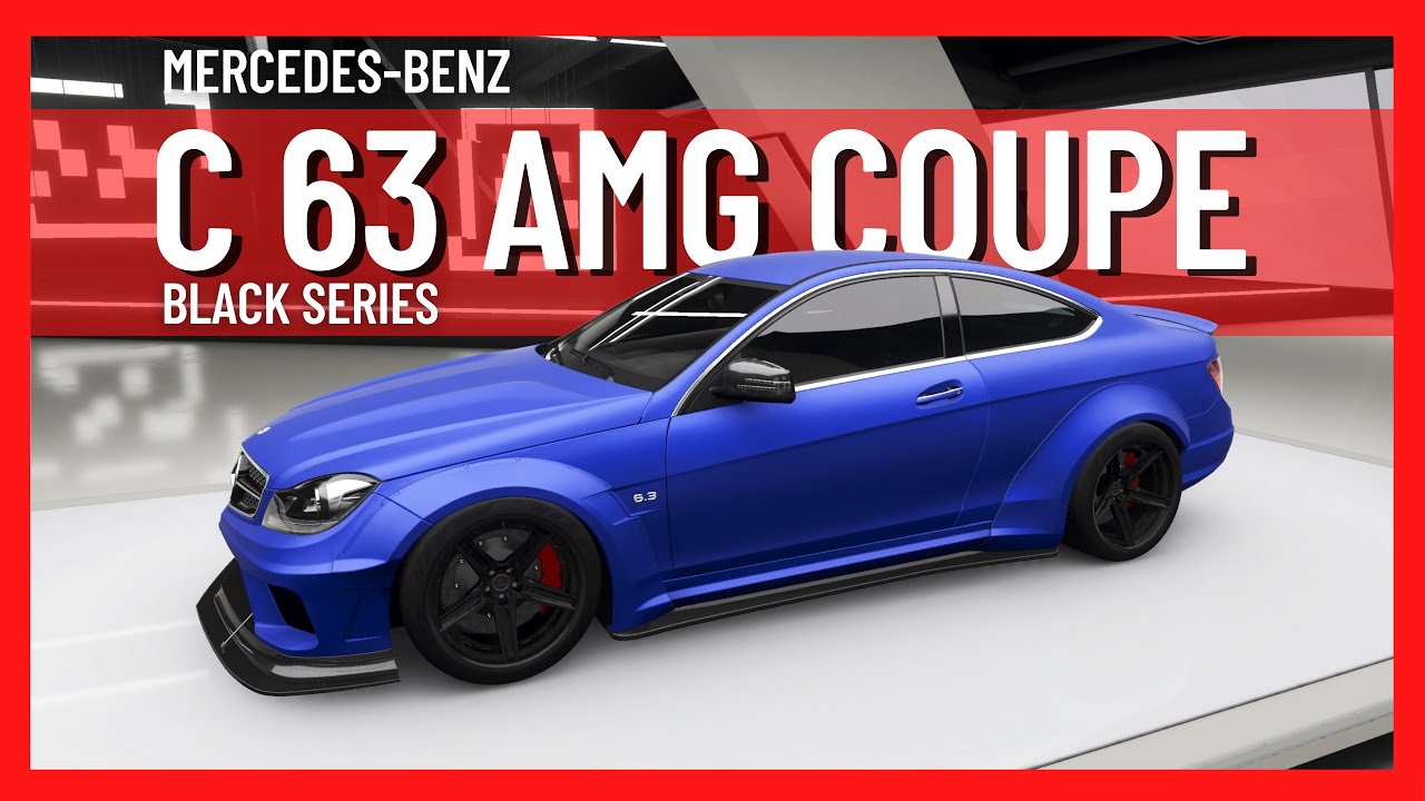 Forza Horizon 4 - 2012 Mercedes-Benz C 63 AMG Coupe Black Series - Customize and Drive