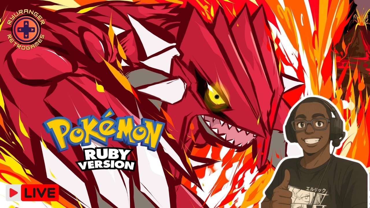 POKÉMON RUBY - CONTINUANDO A MINHA JORNADA PARA ME TORNAR UM MESTRE POKÉMON!!!