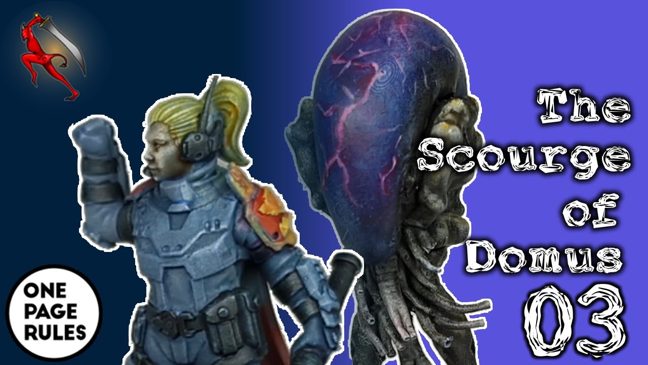 Grimdark Future Campaign Battle Report! Human Defence Force vs The Scourge