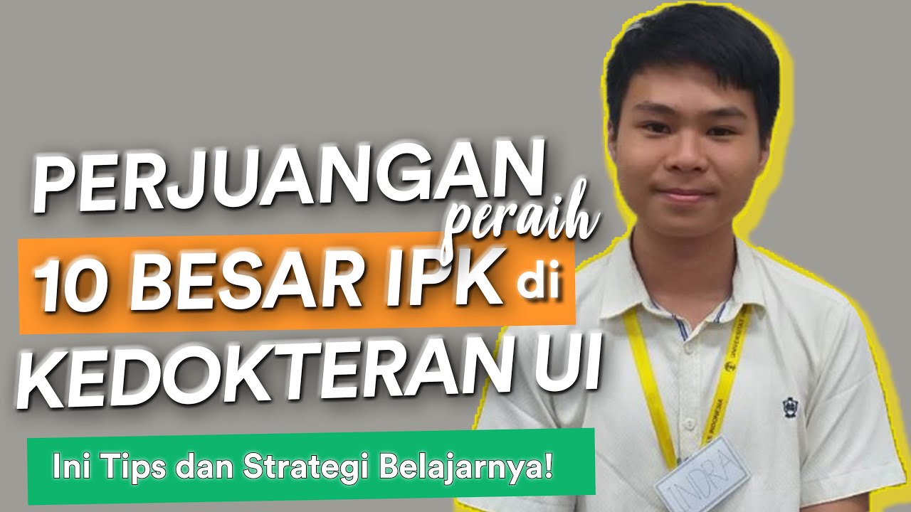 [INSPIRATIF] SKOR UTBK 'Batas Bawah' MELESAT KE 10 BESAR FK UI