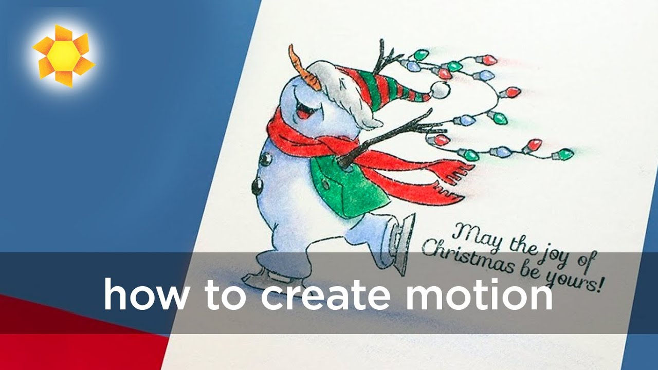 Creating Motion in colored pencil
