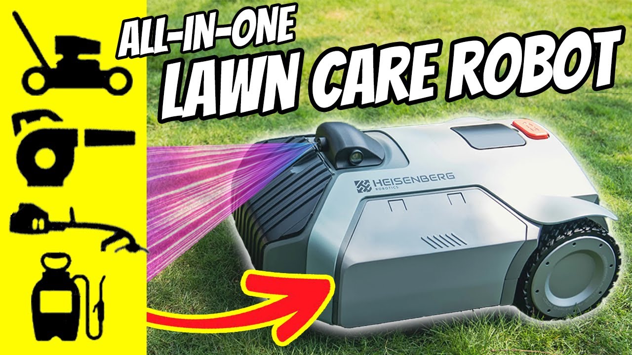 NOT JUST ANOTHER ROBOT MOWER!!! - Heisenberg LawnMeister ALL-IN-ONE