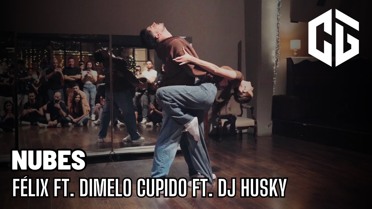 CRISTIAN Y GABRIELLA | Bachata 🎵 NUBES - FELIX FT. DIMELO CUPIDO FT. DJ HUSKY