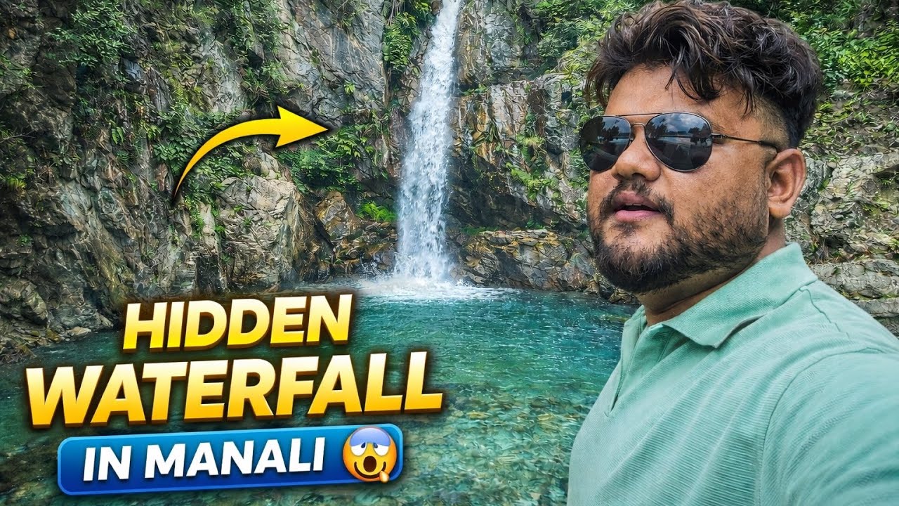 Manali Hidden Crystal Waterfall 😍 | Secret Place in Manali😱| Adventure Vlog || Gouraav Rajput Vlogs 