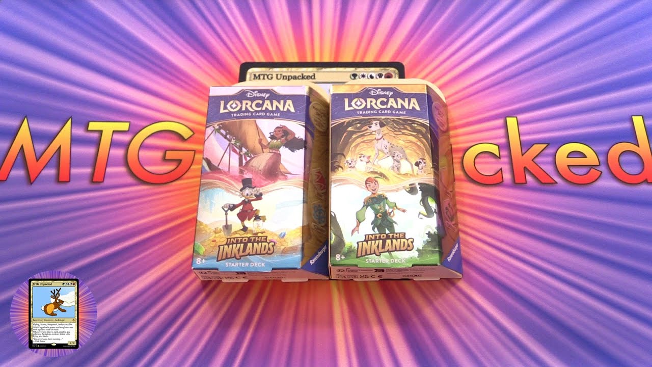 Disney Lorcana Into the Inklands Starter Decks Opening