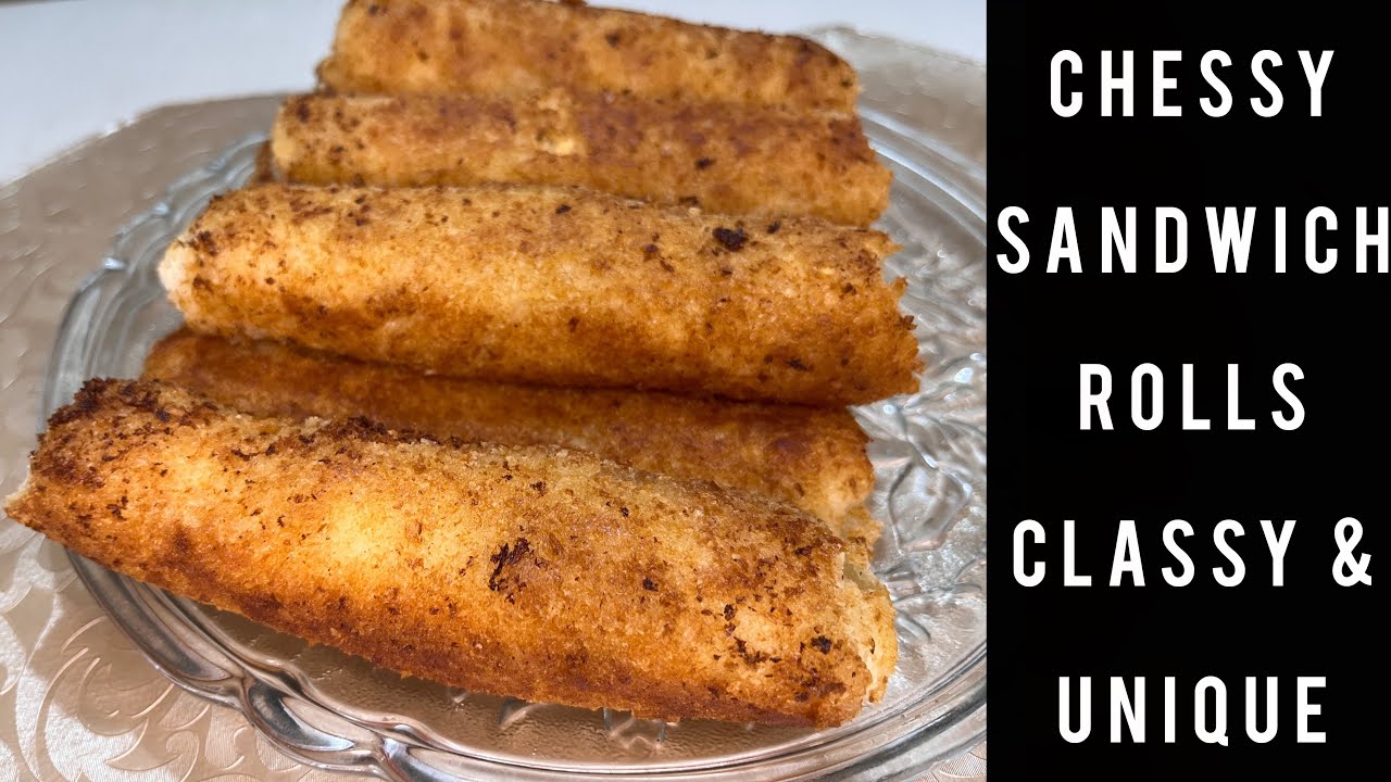 Chessy Sandwich Rolls Recipe | Unique & Classy Recipe | Best for Kids Lunchbox & Evening Snack