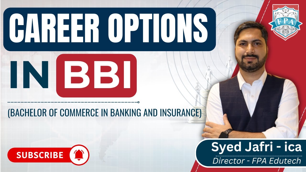 Investment Banking vs Retail Banking | Career Opportunities In BBI | Commerce Jobs | Syed Jafri ICA