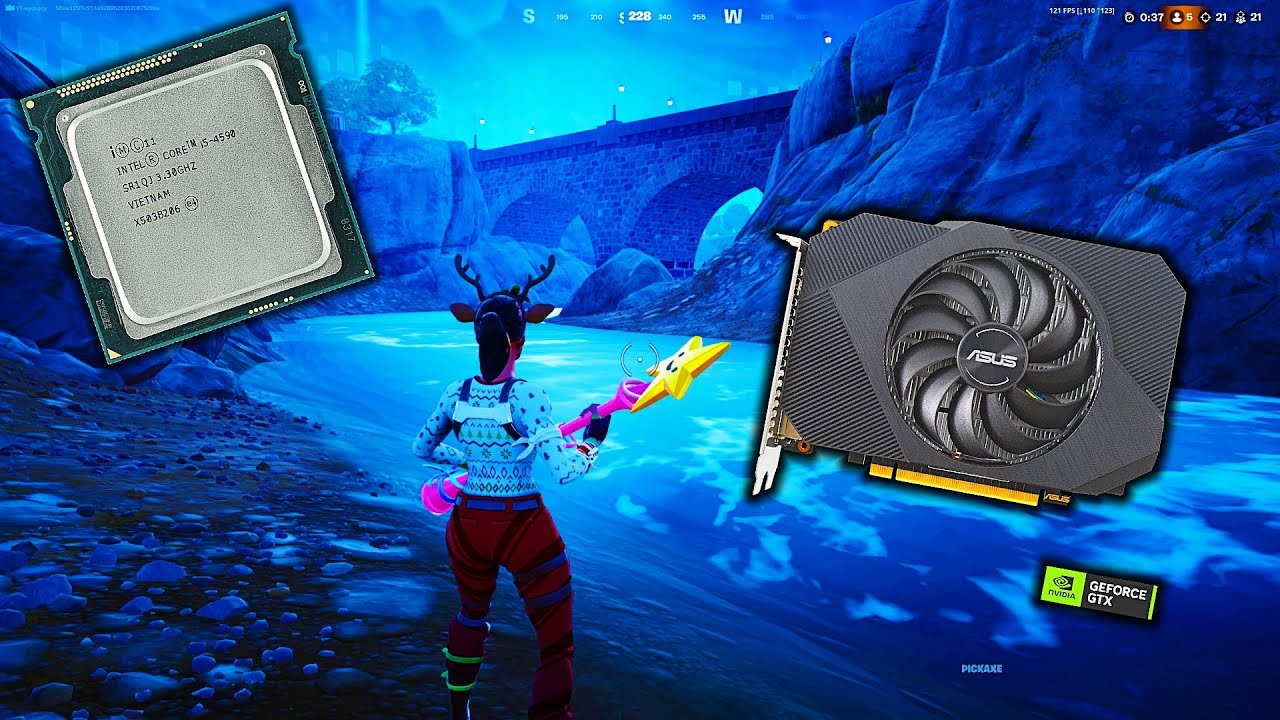 FORTNITE - CHAPTER 5 | GTX 1650 + i5-4590