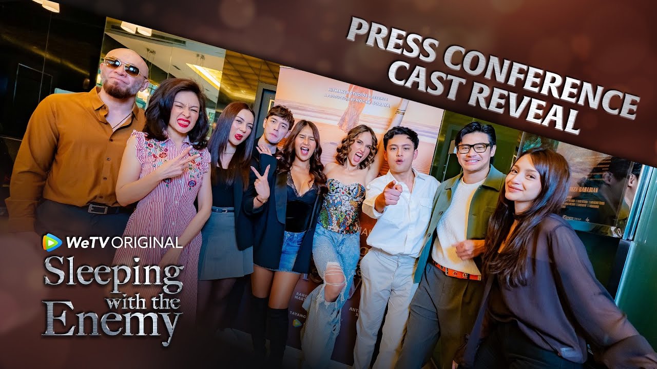 Press Conference dan Cast Reveal WeTV Original Sleeping with The Enemy