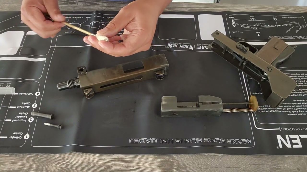 Cleaning a MAC-10 | Review