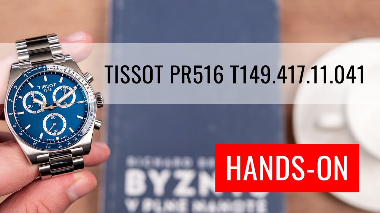 HANDS-ON: Tissot PR516 Quartz Chronograph T149.417.11.041.00