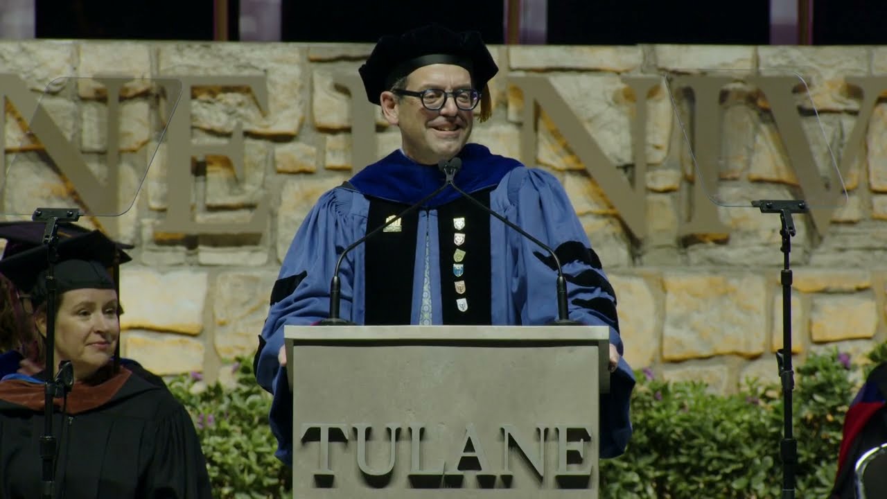 Tulane School of Liberal Arts 2025 Commencement - Dean Brian Edwards' Message to the Class of 2025