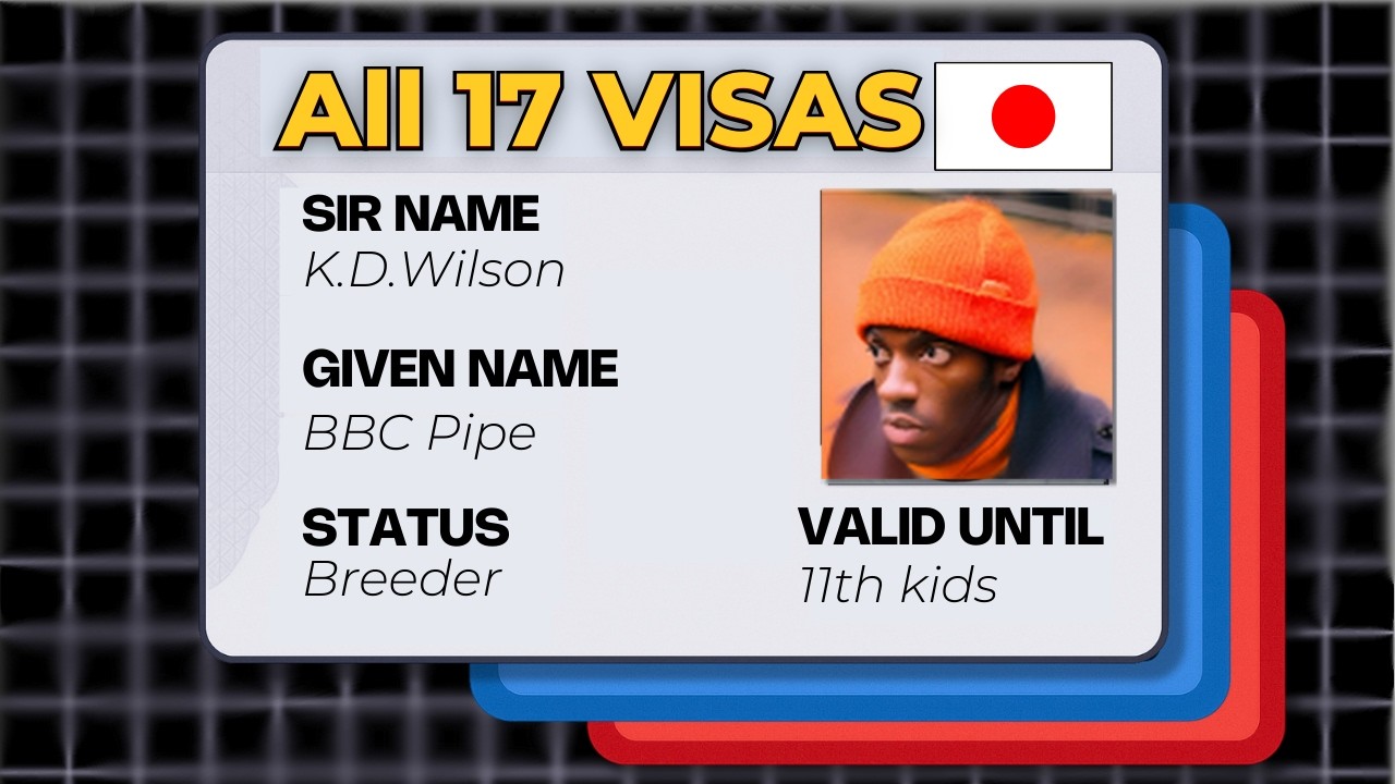 Every Japanese Visa Explained in 12 minutes