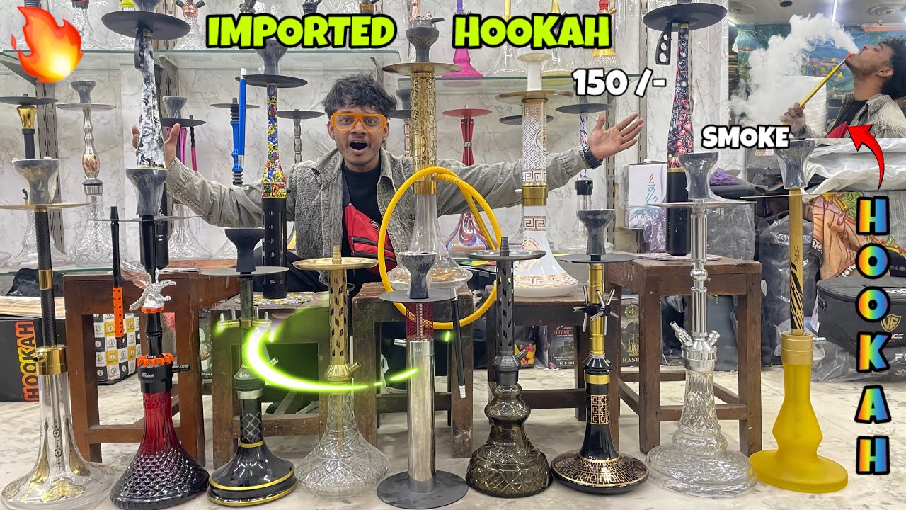 Cheapest Hookah Market in Delhi मात्र ₹150 से शुरू😱 | Russian Hooka in Delhi | latest Video 2025 ||