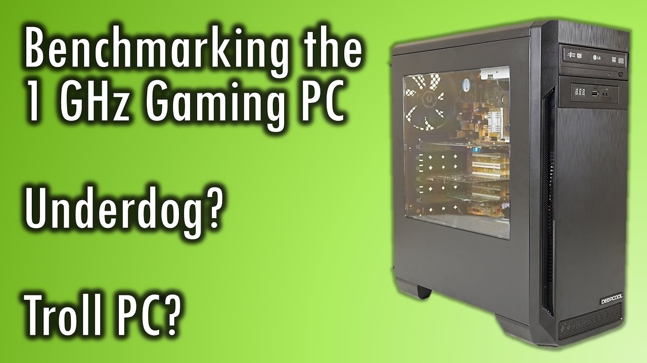 Benchmarks 1 GHz AMD Athlon with PowerVR Kyro II and Windows ME