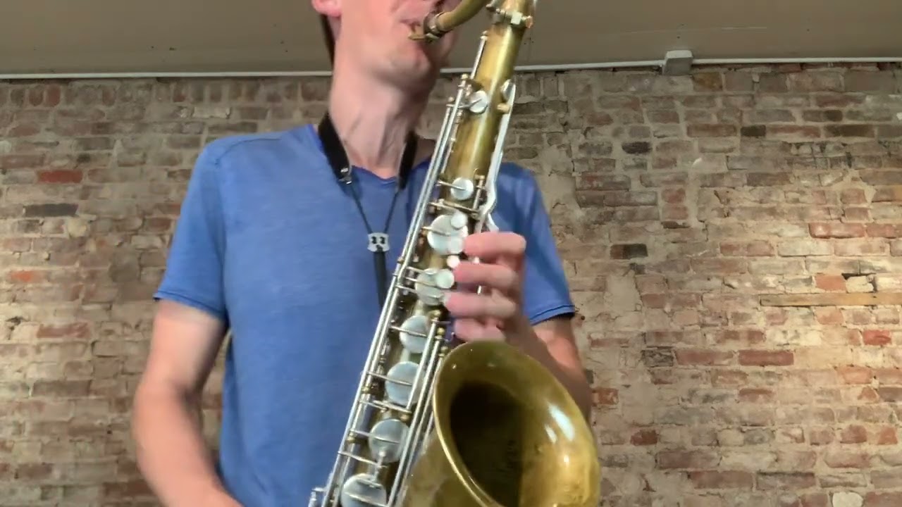 Incredible 50xxx Selmer Super Balanced Action Tenor! SBA with silver keys and full Overhaul!