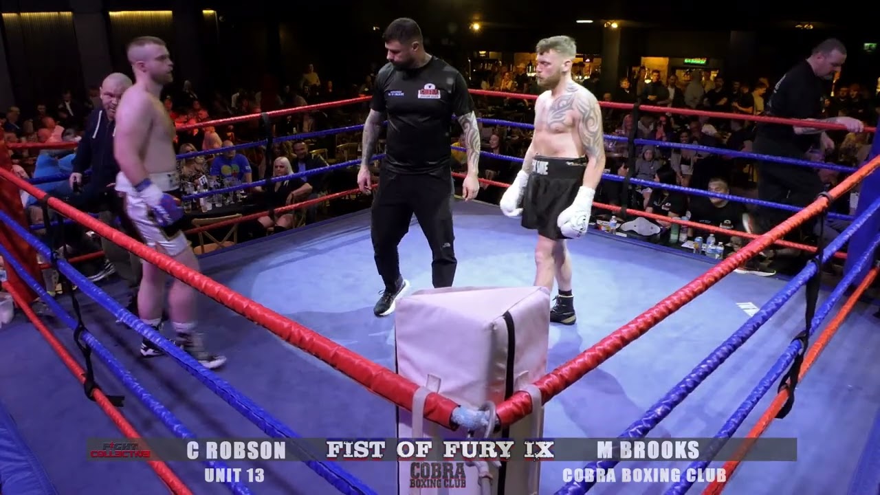 COBRA BOXING: FISTS OF FURY IX: 10 Connor Robson vs Michael Brooks